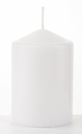 detail Klasická biela sviečka malá GD DESIGN