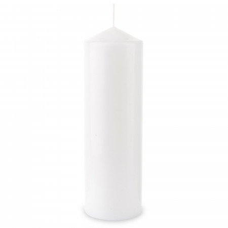 detail Pl pilířová svíčka 250/80 090 bílý bispol GD DESIGN