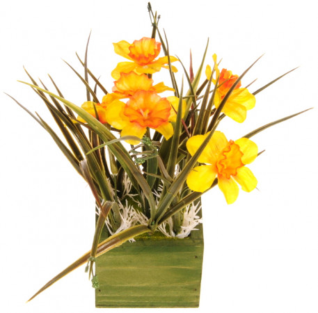 detail Narcis v květináči GD DESIGN