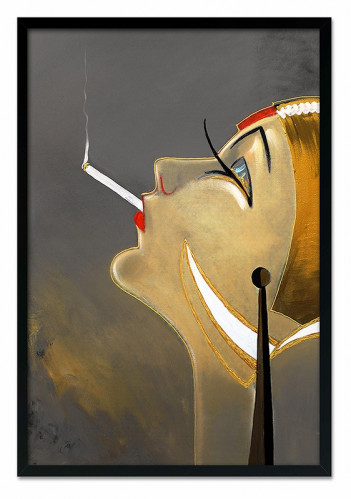 Žena s cigaretou 